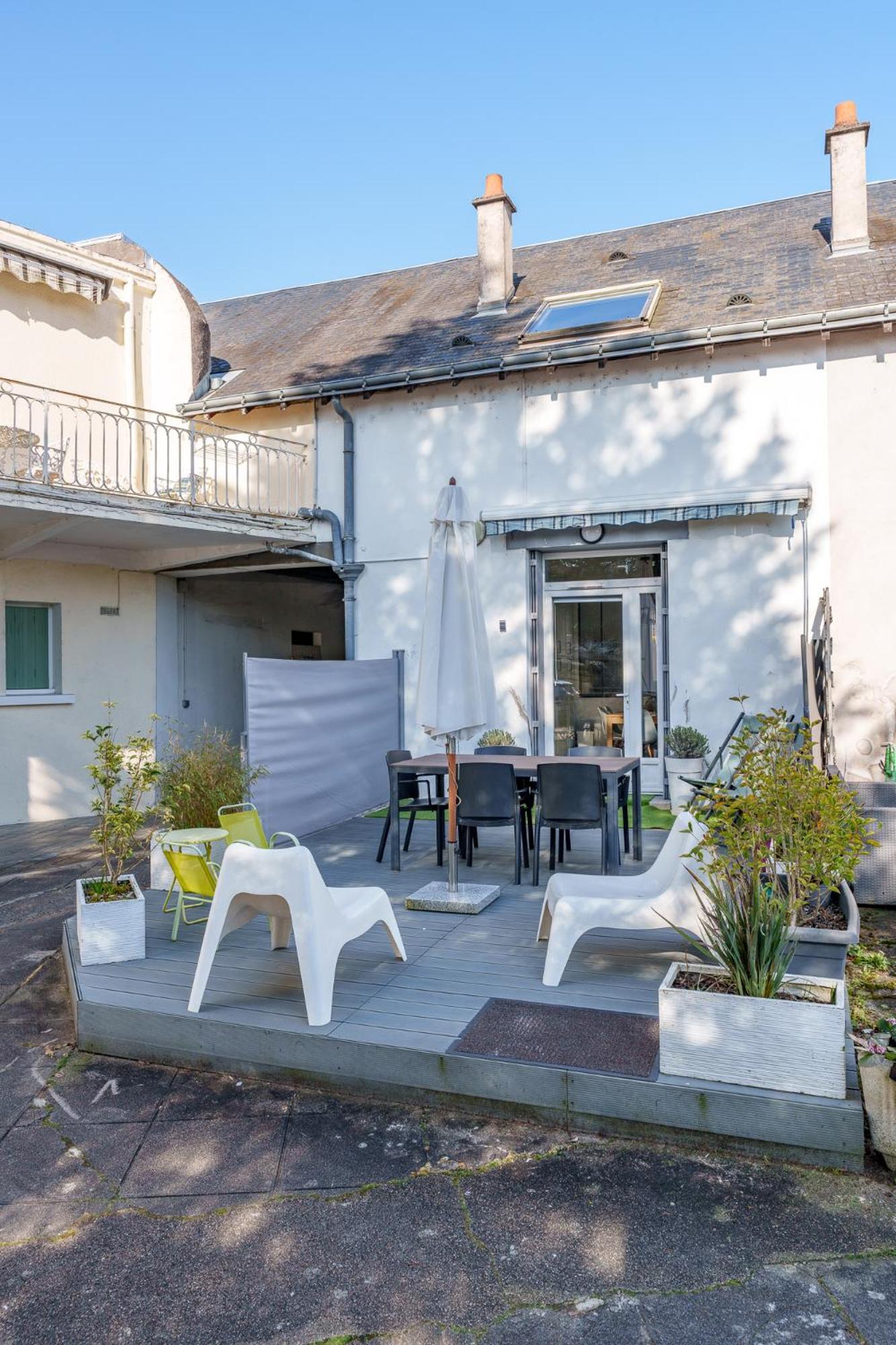 Maison 5 P Hyper Centre Amboise #Parking #Terrasse Exteriör bild